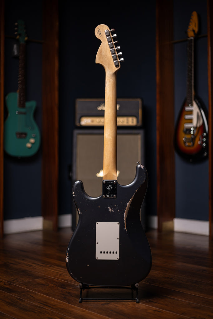1967 Stratocaster® Relic® with Closet Classic Hardware Electric Guitar - Aged Charcoal Frost Metallic
