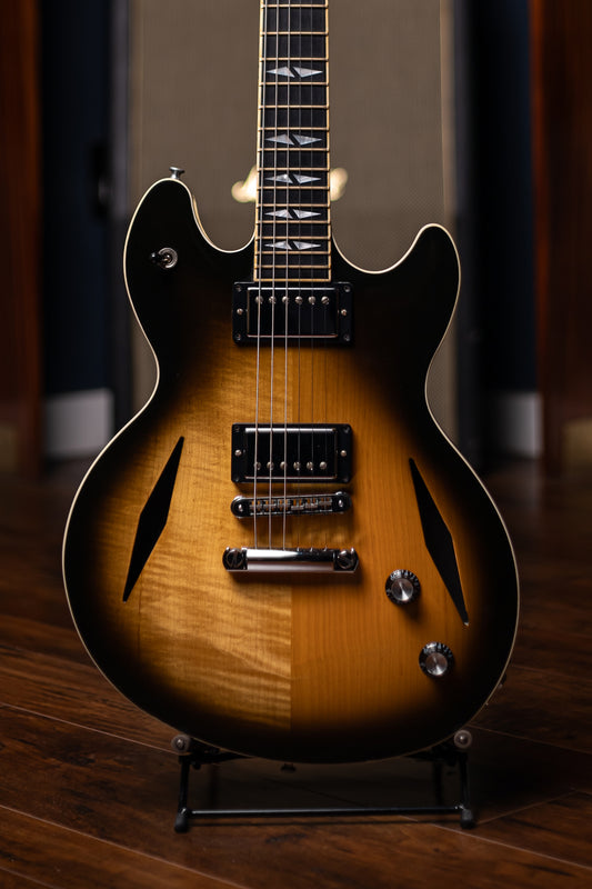 2006 Gibson Vegas Standard Semi Hollow Electric Guitar - Tobacco Sunburst