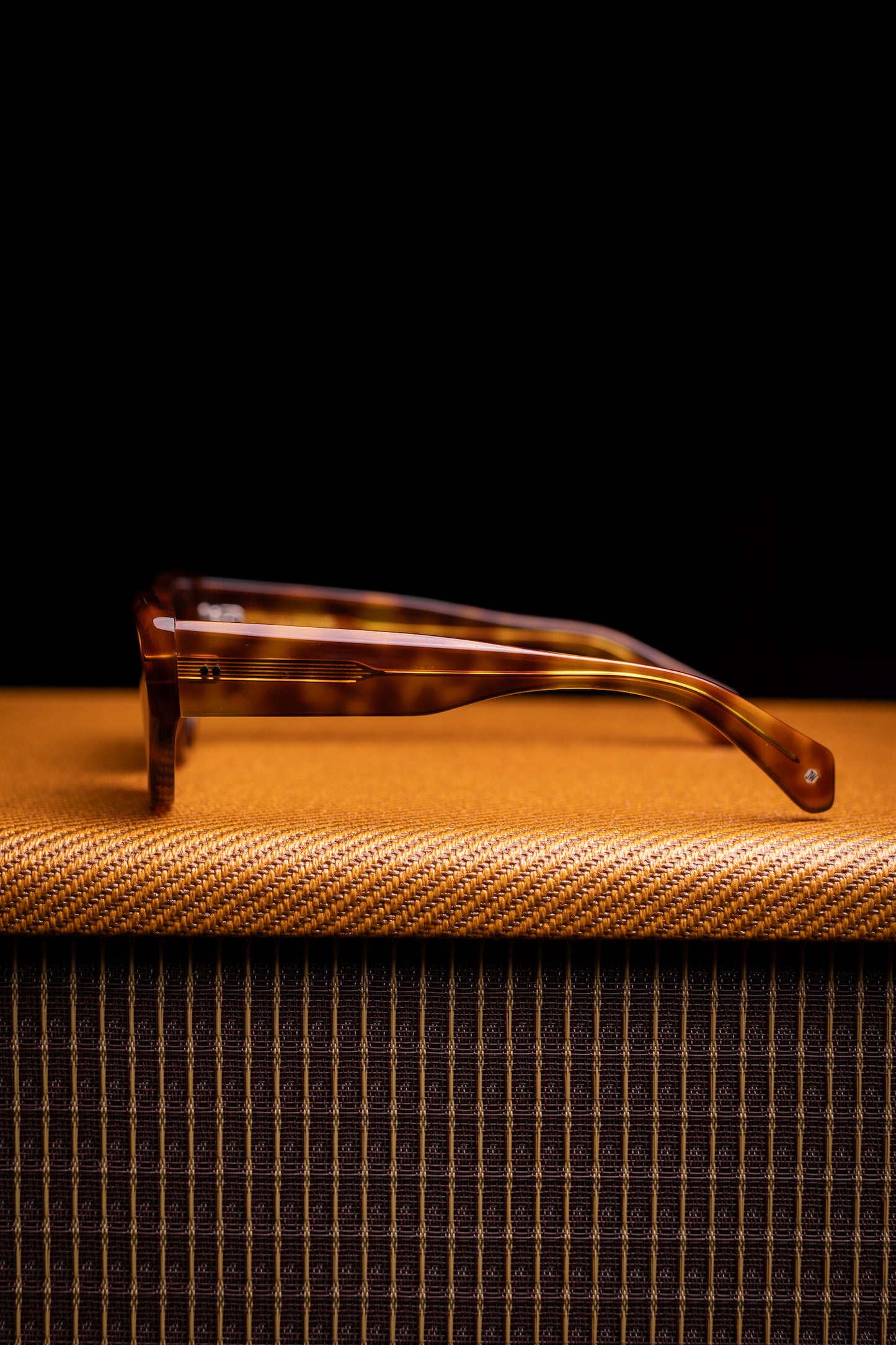 Johann Wolff Sunglasses - Weimar in Vintage Tortoise w/ Green Lenses