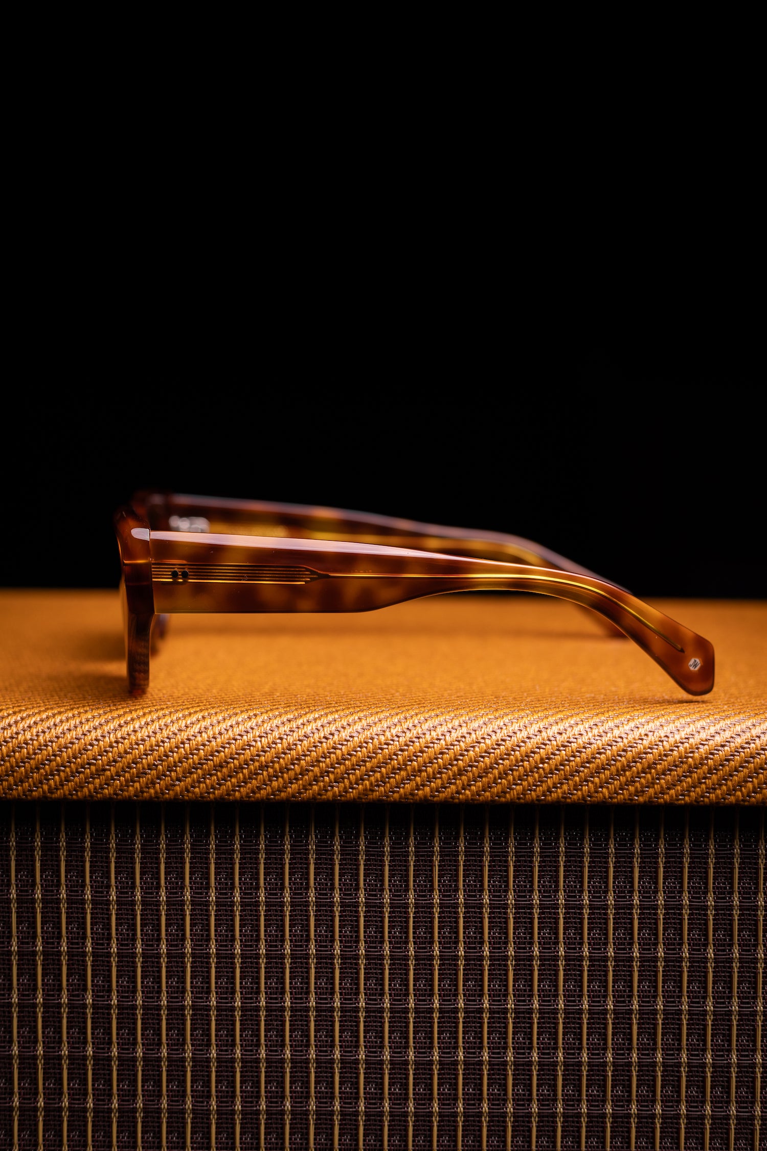 Johann Wolff Sunglasses - Weimar in Vintage Tortoise w/ Green Lenses