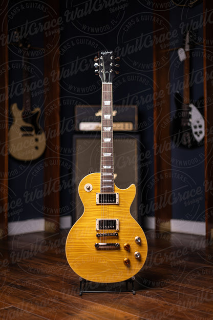 Epiphone Les Paul Kirk Hammett Greeny Electric Guitar - Lemon Burst