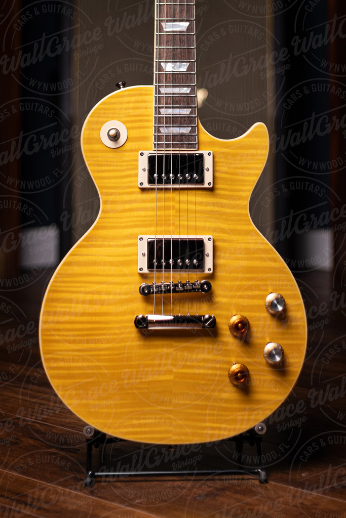 Epiphone Les Paul Kirk Hammett Greeny Electric Guitar - Lemon Burst