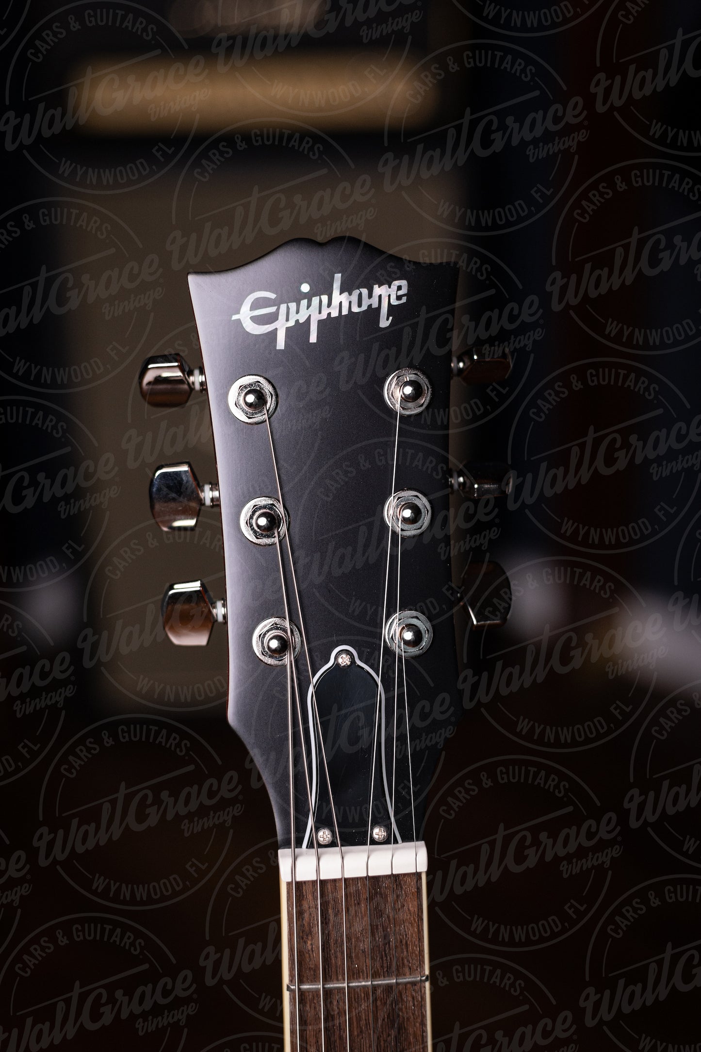 Epiphone Les Paul Kirk Hammett Greeny Electric Guitar - Lemon Burst