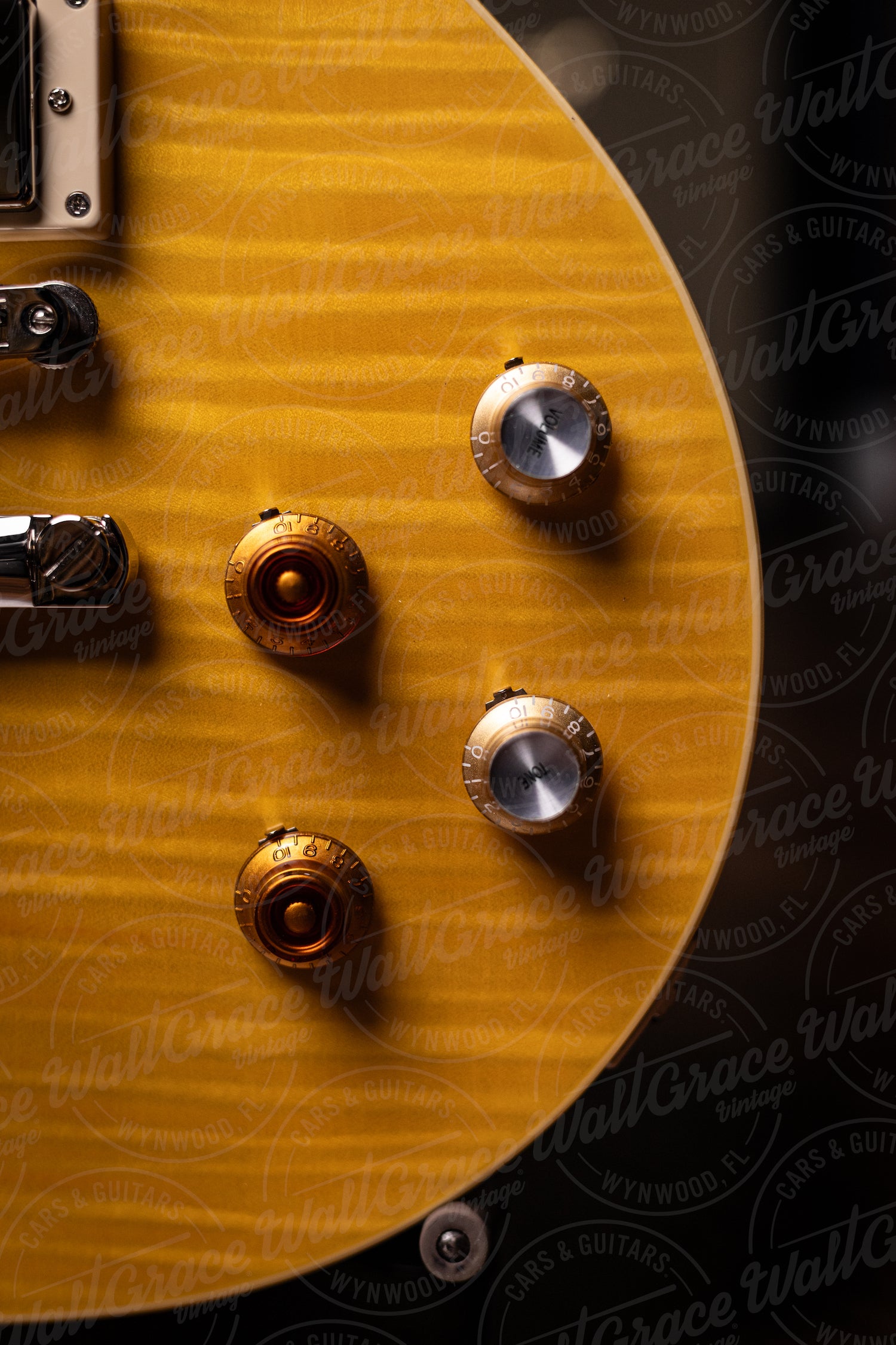 Epiphone Les Paul Kirk Hammett Greeny Electric Guitar - Lemon Burst