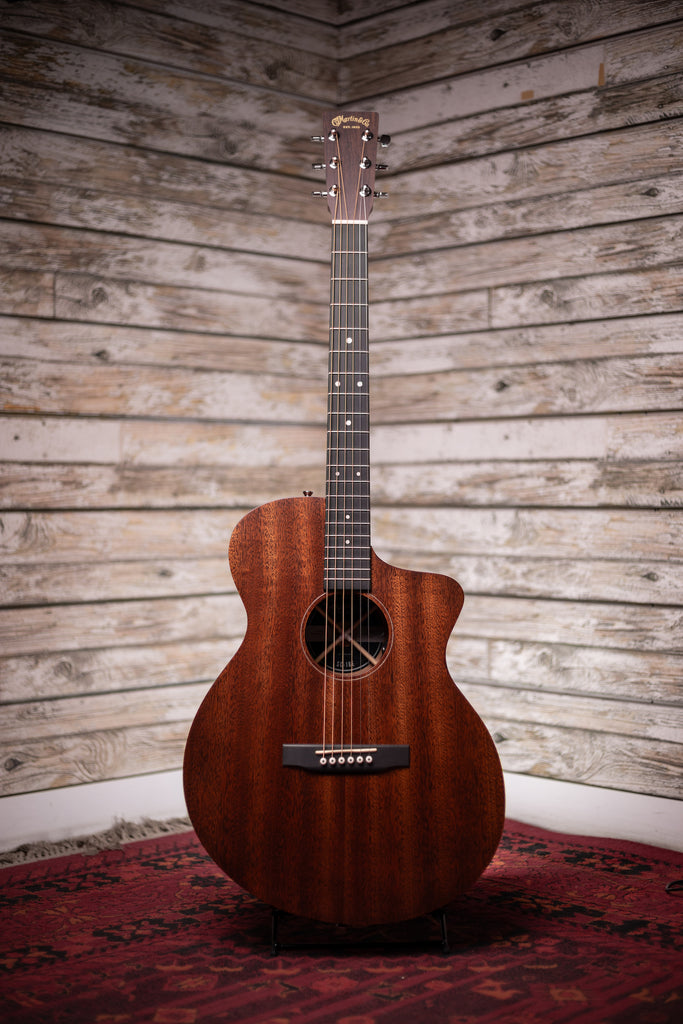 Martin SC10E Acoustic-Electric Guitar - Natural Sapele