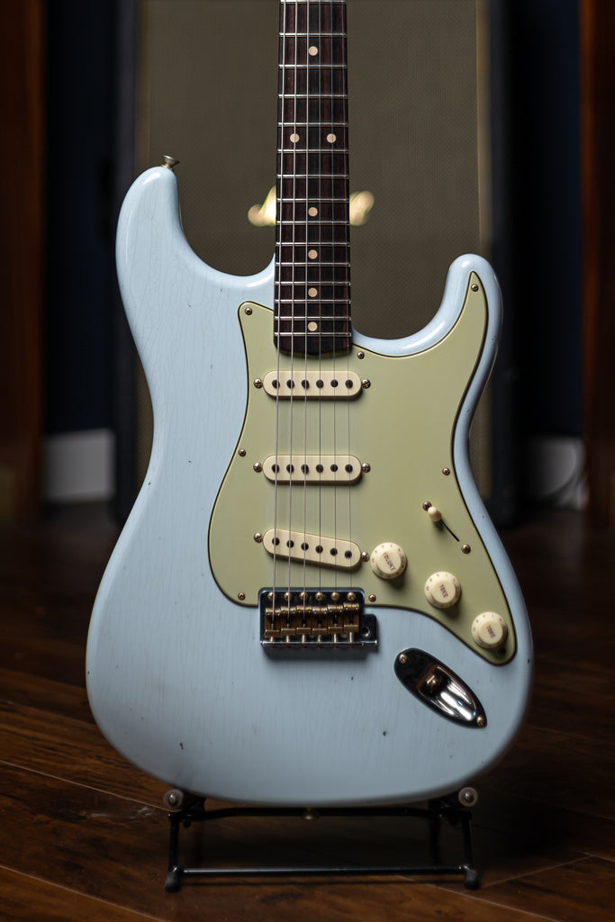 Fender Custom Shop LTD '59 Special Journeyman Relic Stratocaster Electric Guitar - Super Faded Aged Sonic Blue