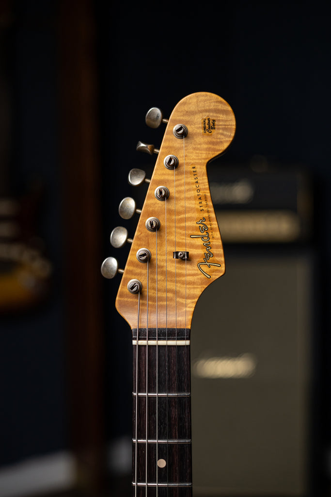 Fender Custom Shop LTD '59 Special Journeyman Relic Stratocaster Electric Guitar - Super Faded Aged Sonic Blue