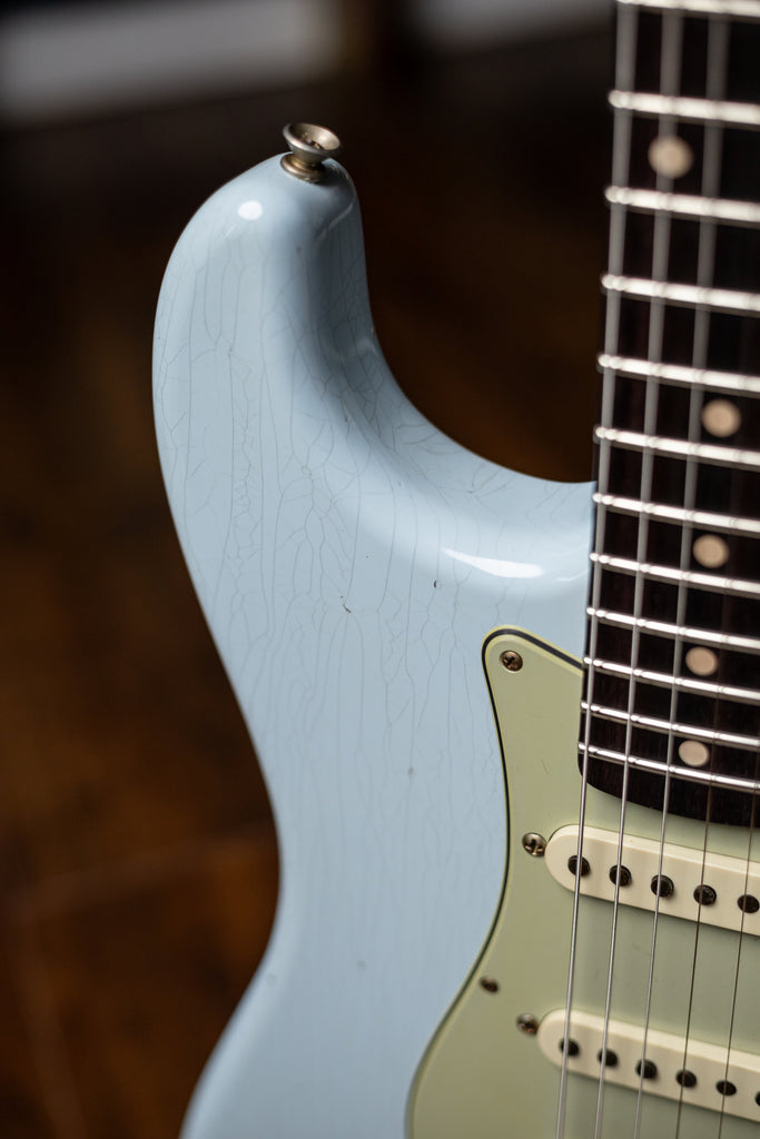 Fender Custom Shop LTD '59 Special Journeyman Relic Stratocaster Electric Guitar - Super Faded Aged Sonic Blue