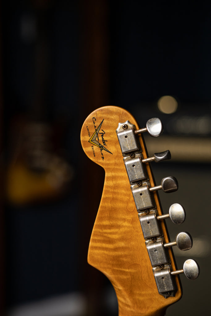 Fender Custom Shop LTD '59 Special Journeyman Relic Stratocaster Electric Guitar - Super Faded Aged Sonic Blue