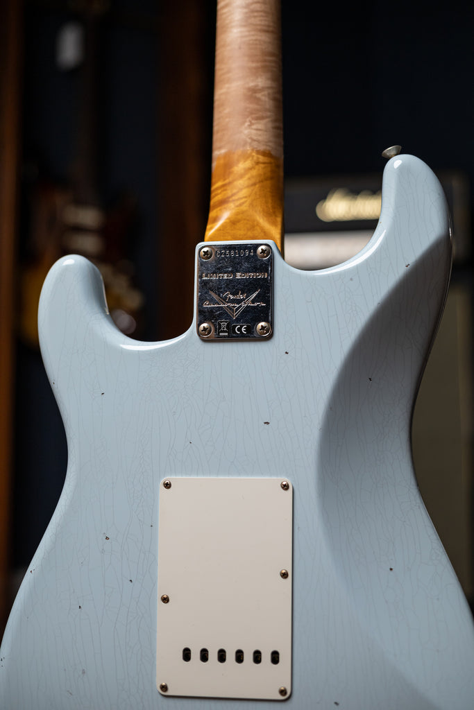 Fender Custom Shop LTD '59 Special Journeyman Relic Stratocaster Electric Guitar - Super Faded Aged Sonic Blue