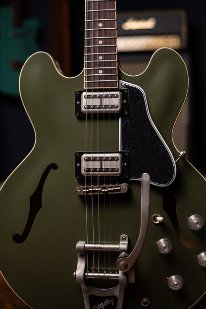 2019 Gibson Chris Cornell ES-335 Tribute Electric Guitar - Olive Drab Green