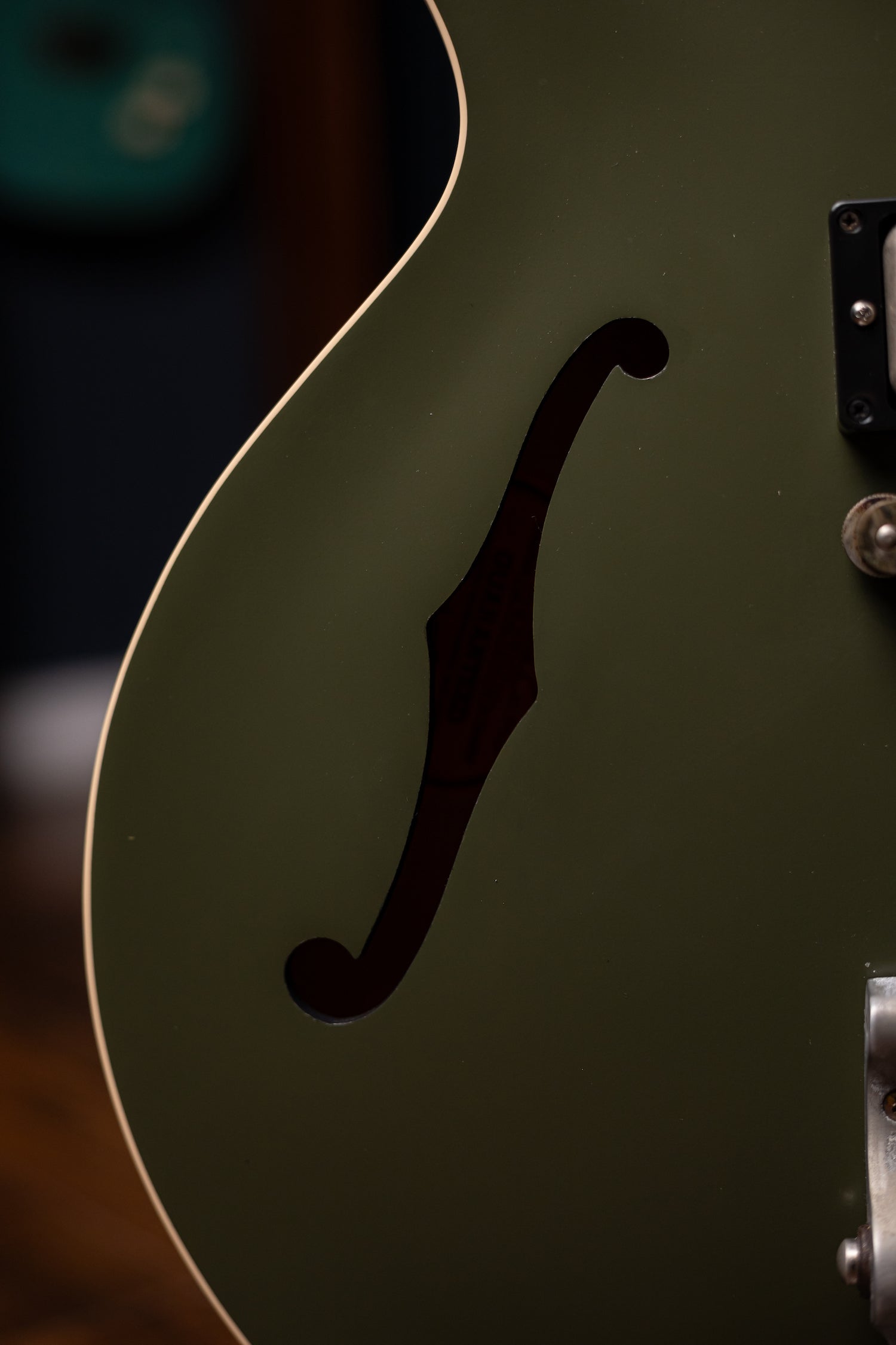 2019 Gibson Chris Cornell ES-335 Tribute Electric Guitar - Olive Drab Green