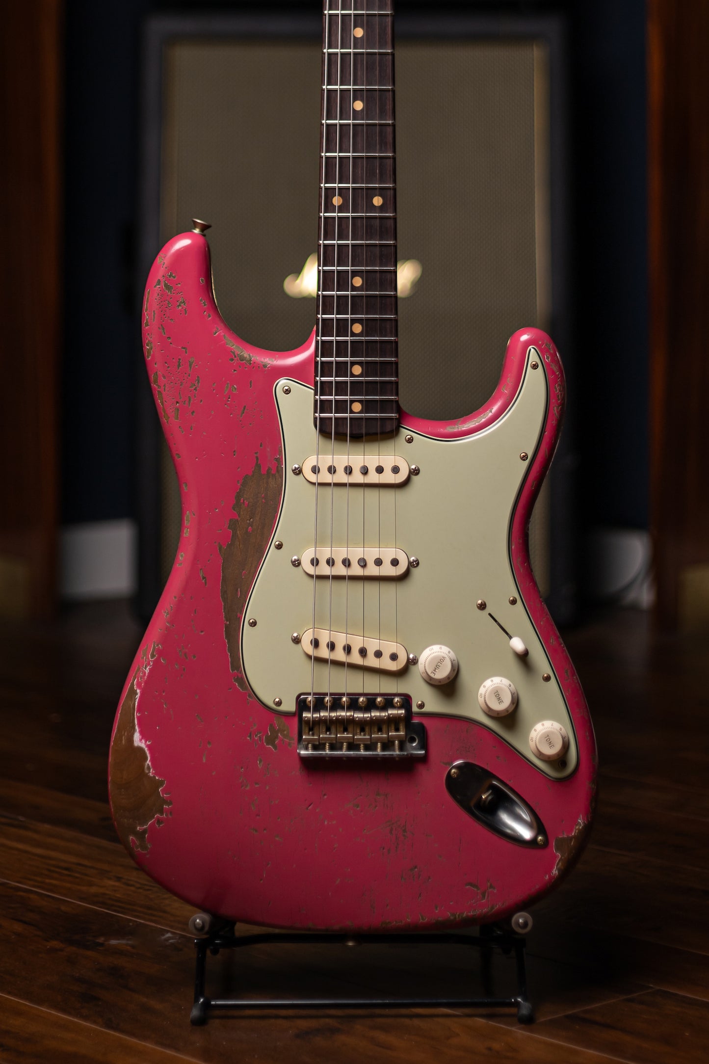 Fender Masterbuilt Custom '63 Relic Stratocaster Electric Guitar - Greg Fessler Faded Dakota