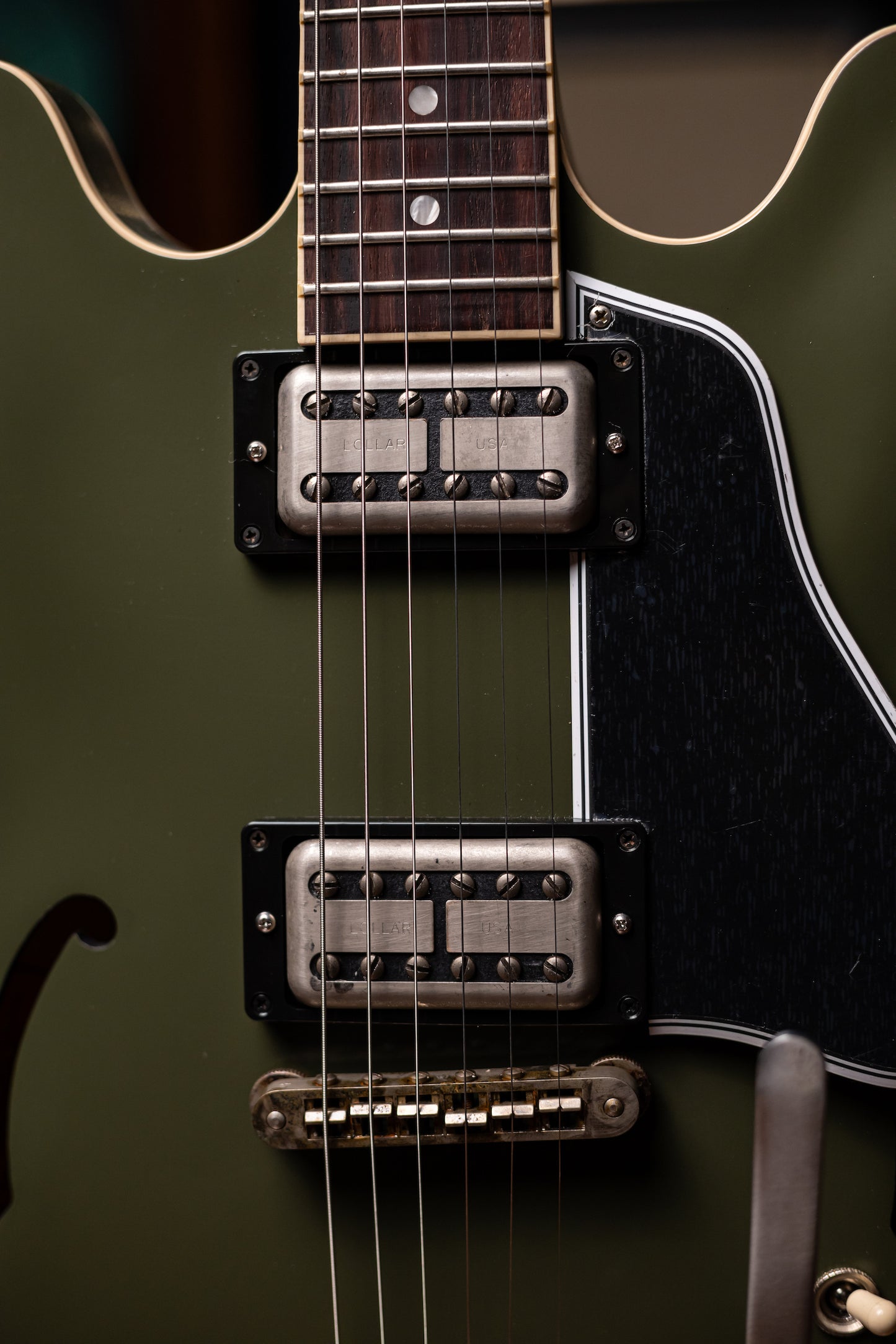 2019 Gibson Chris Cornell ES-335 Tribute Electric Guitar - Olive Drab Green