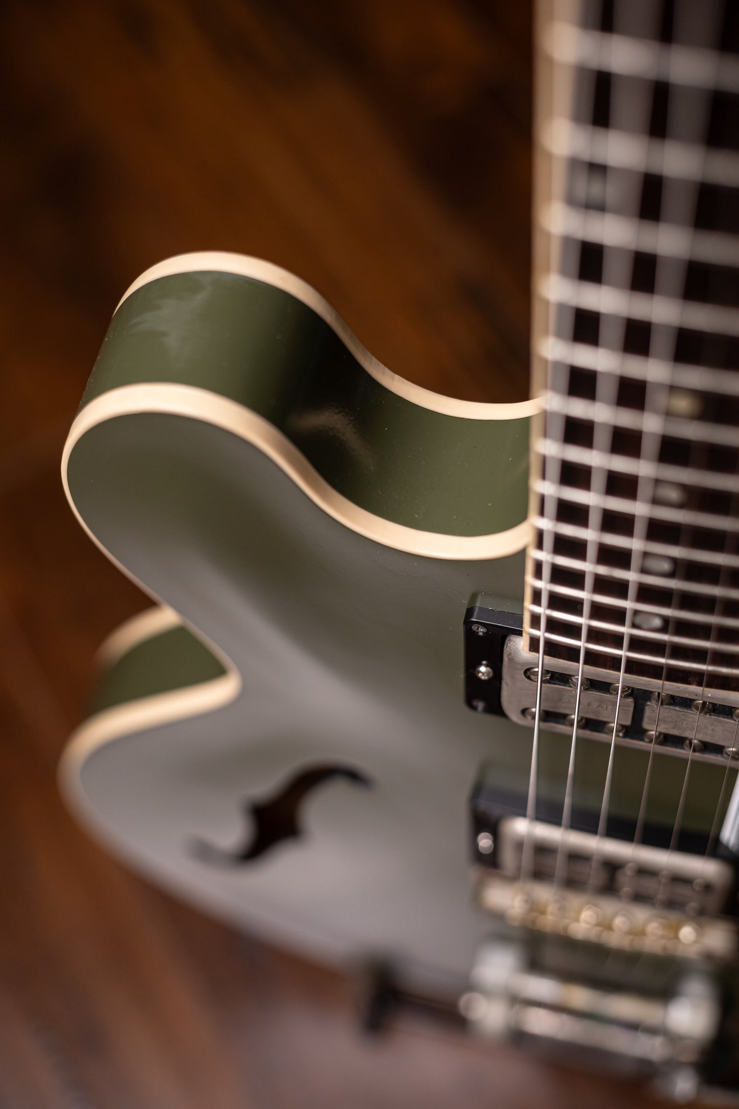 2019 Gibson Chris Cornell ES-335 Tribute Electric Guitar - Olive Drab Green
