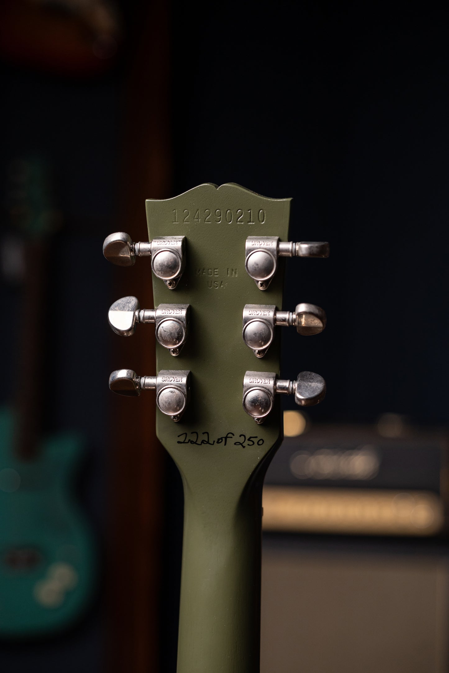 2019 Gibson Chris Cornell ES-335 Tribute Electric Guitar - Olive Drab Green