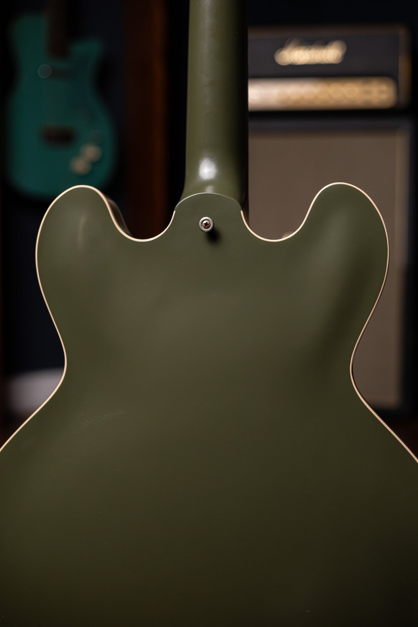 2019 Gibson Chris Cornell ES-335 Tribute Electric Guitar - Olive Drab Green