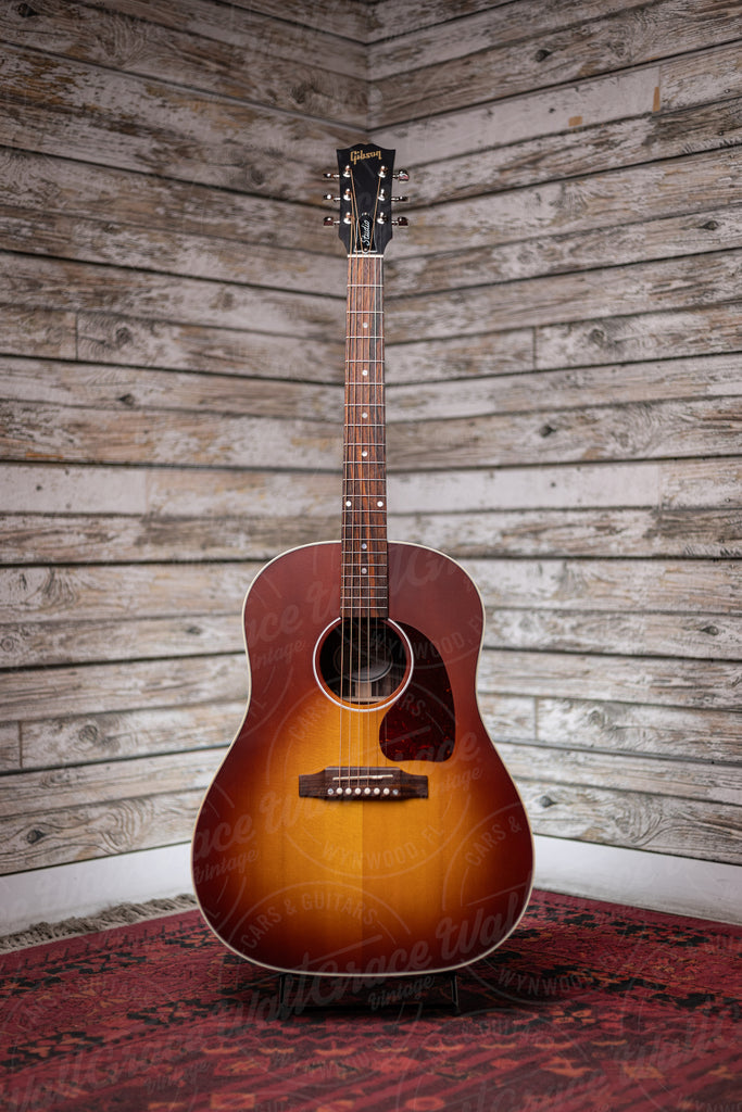 Gibson J-45 Studio Rosewood Acoustic Guitar - Satin Rosewood Burst