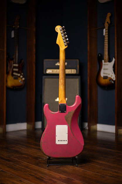 Fender Masterbuilt Custom '63 Relic Stratocaster Electric Guitar - Greg Fessler Faded Dakota