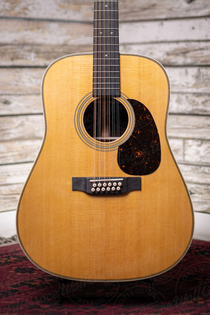 Martin HD12-28 12 String-Acoustic Guitar - Natural