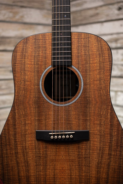 Martin D-X1E Koa Acoustic-Electric Guitar - Figured Koa