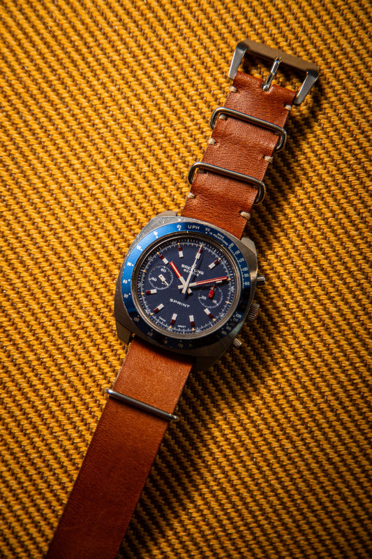 Breitling Sprint Chrono (Blue), Ref. 2016, Circa 1970s