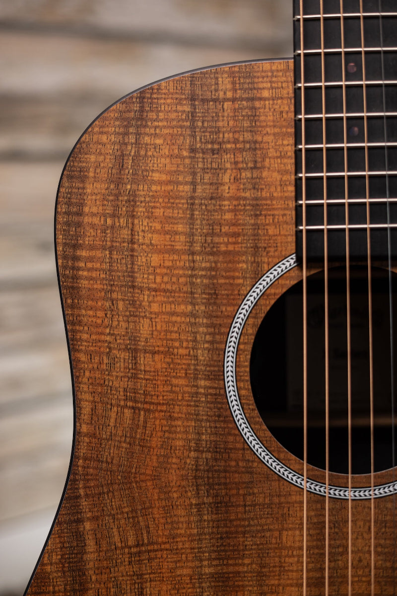 Martin D-X1E Koa Acoustic-Electric Guitar - Figured Koa