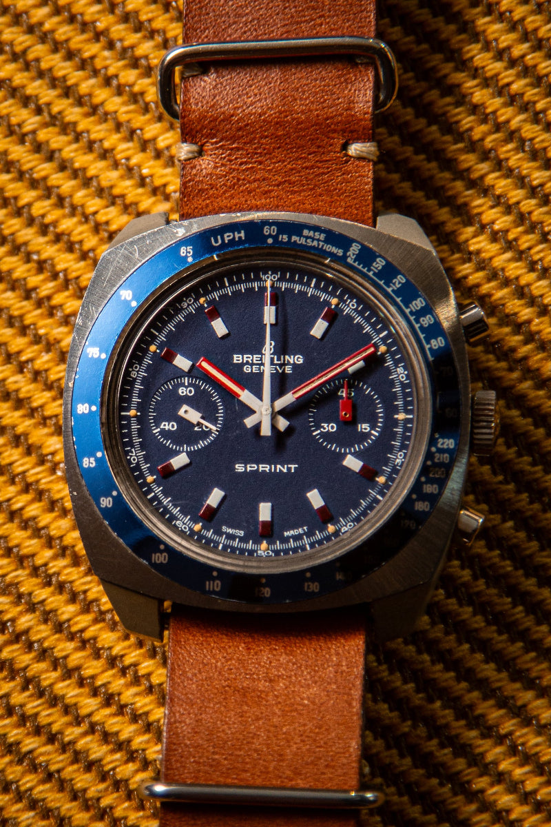 Breitling Sprint Chrono (Blue), Ref. 2016, Circa 1970s