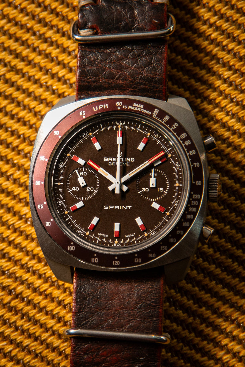 Breitling Sprint Chrono (Red), Ref. 2016, Circa 1970s