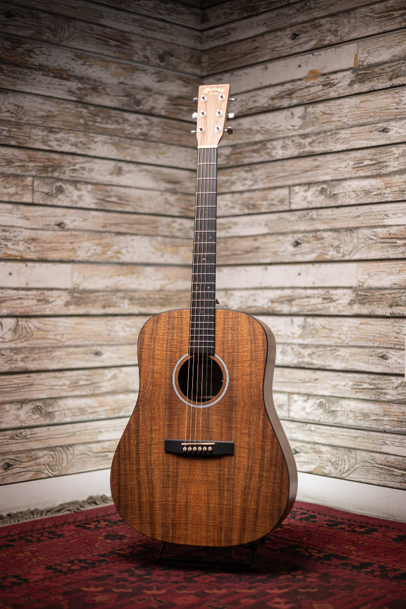 Martin D-X1E Koa Acoustic-Electric Guitar - Figured Koa
