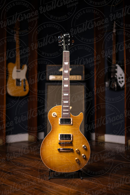 Gibson Kirk Hammett Signature Greeny Les Paul Standard Electric Guitar - Greeny Burst