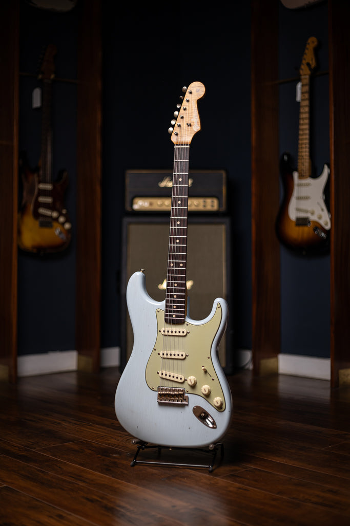 Fender Custom Shop LTD '59 Special Journeyman Relic Stratocaster Electric Guitar - Super Faded Aged Sonic Blue