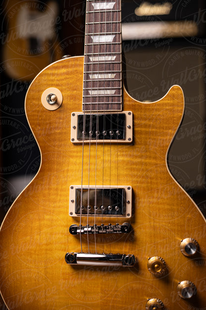 Gibson Kirk Hammett Signature Greeny Les Paul Standard Electric Guitar - Greeny Burst