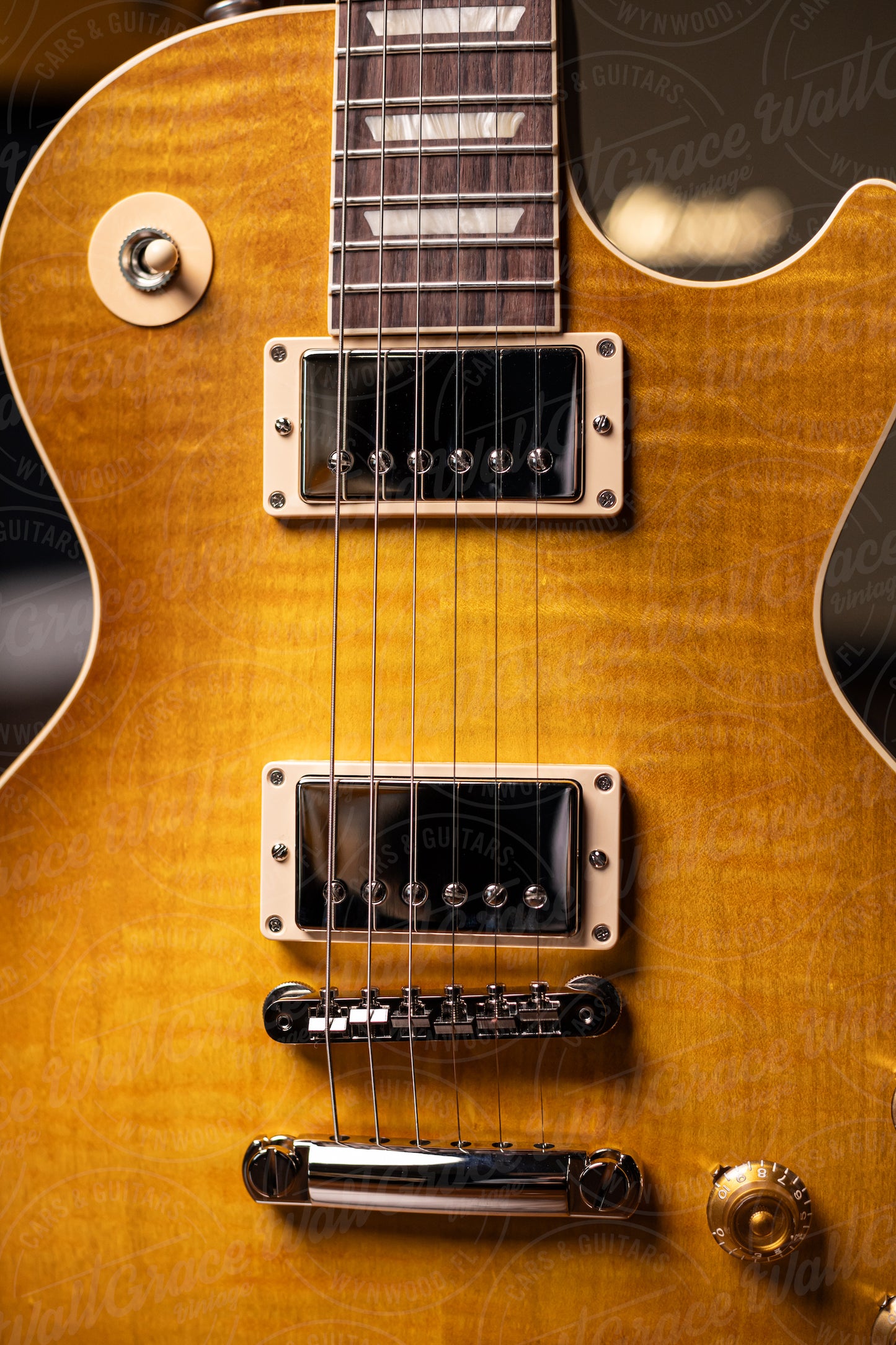 Gibson Kirk Hammett Signature Greeny Les Paul Standard Electric Guitar - Greeny Burst