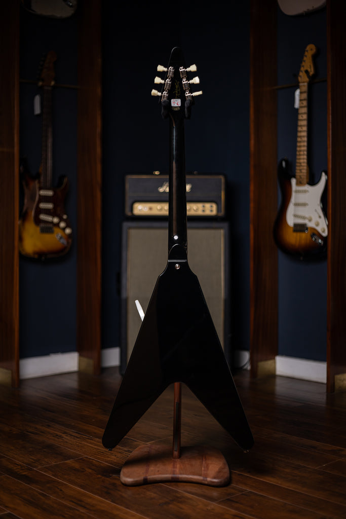 Epiphone Jimi Hendrix "Love Drops" Flying V Electric Guitar - Ebony