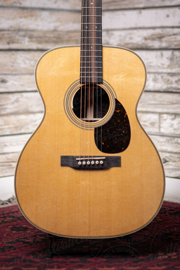 Martin OM-28 Acoustic-Electric Guitar - Natural