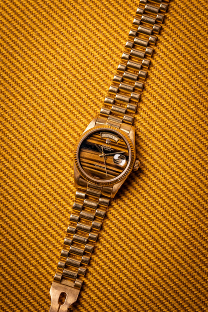 Rolex Day-Date “Qaboos” 18k Yellow Gold Ref. 18038 Circa 1985