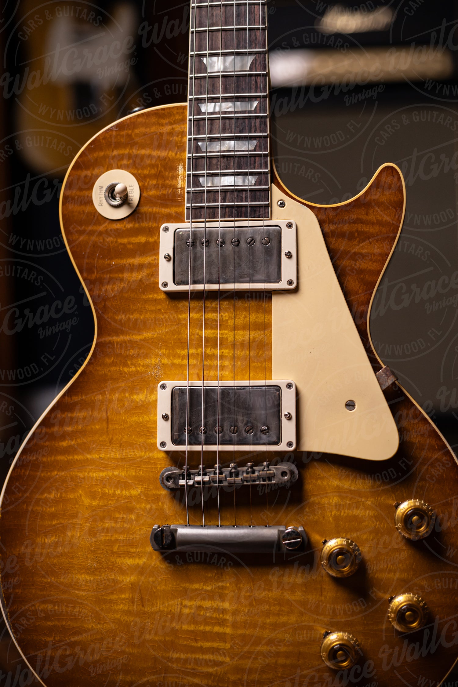 Gibson Custom Shop Murphy Lab 1959 Les Paul Standard Reissue Heavy Aged Electric Guitar - Golden Poppy Burst