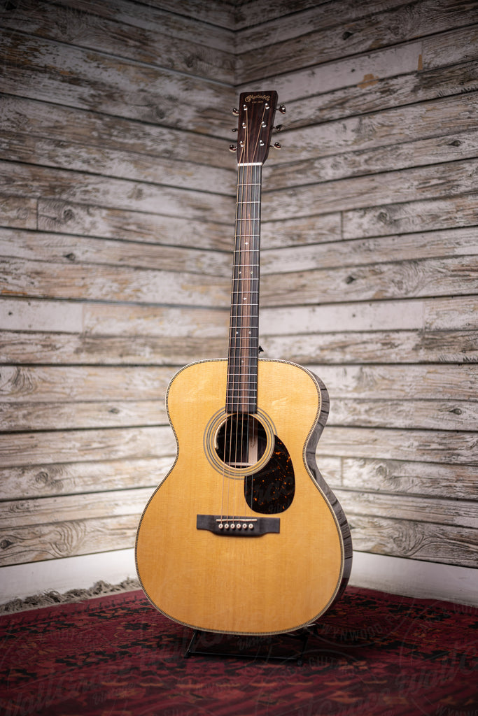 Martin OM-28 Acoustic-Electric Guitar - Natural