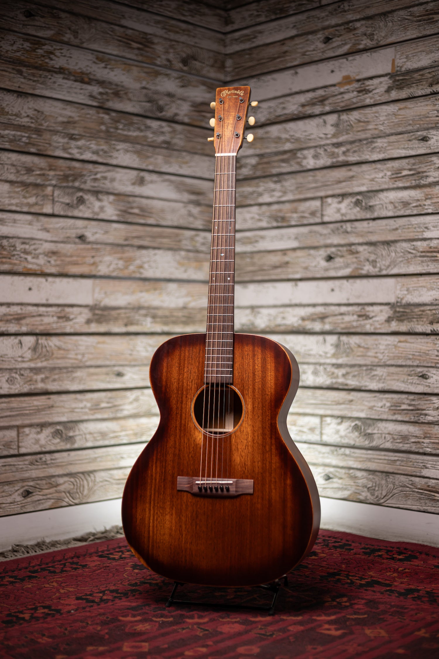 Martin 000-15M StreetMaster Acoustic Guitar - Mahogany Burst