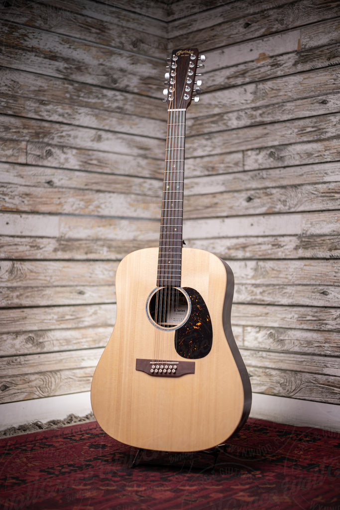 Martin D-X2E 12-String Acoustic-Electric Guitar - Brazilian Rosewood Pattern