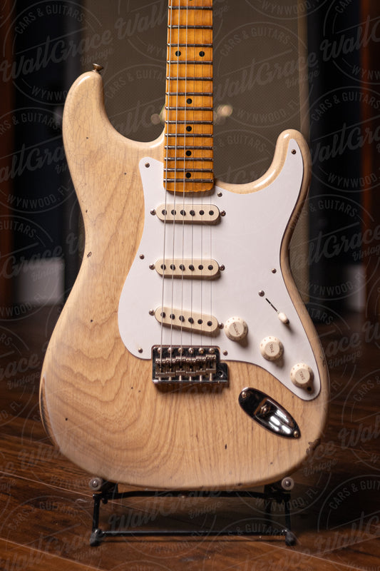 Fender Custom Shop '58 Stratocaster Relic Electric Guitar - Natural Blonde