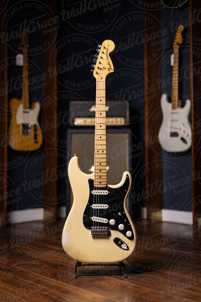 1976 Fender Stratocaster Electric Guitar - Olympic White
