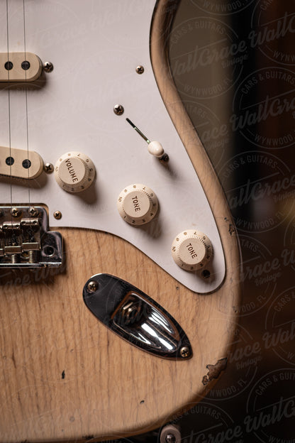 Fender Custom Shop '58 Stratocaster Relic Electric Guitar - Natural Blonde