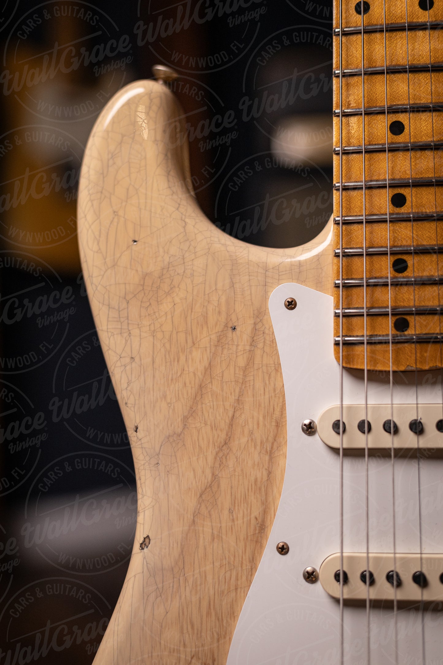 Fender Custom Shop '58 Stratocaster Relic Electric Guitar - Natural Blonde