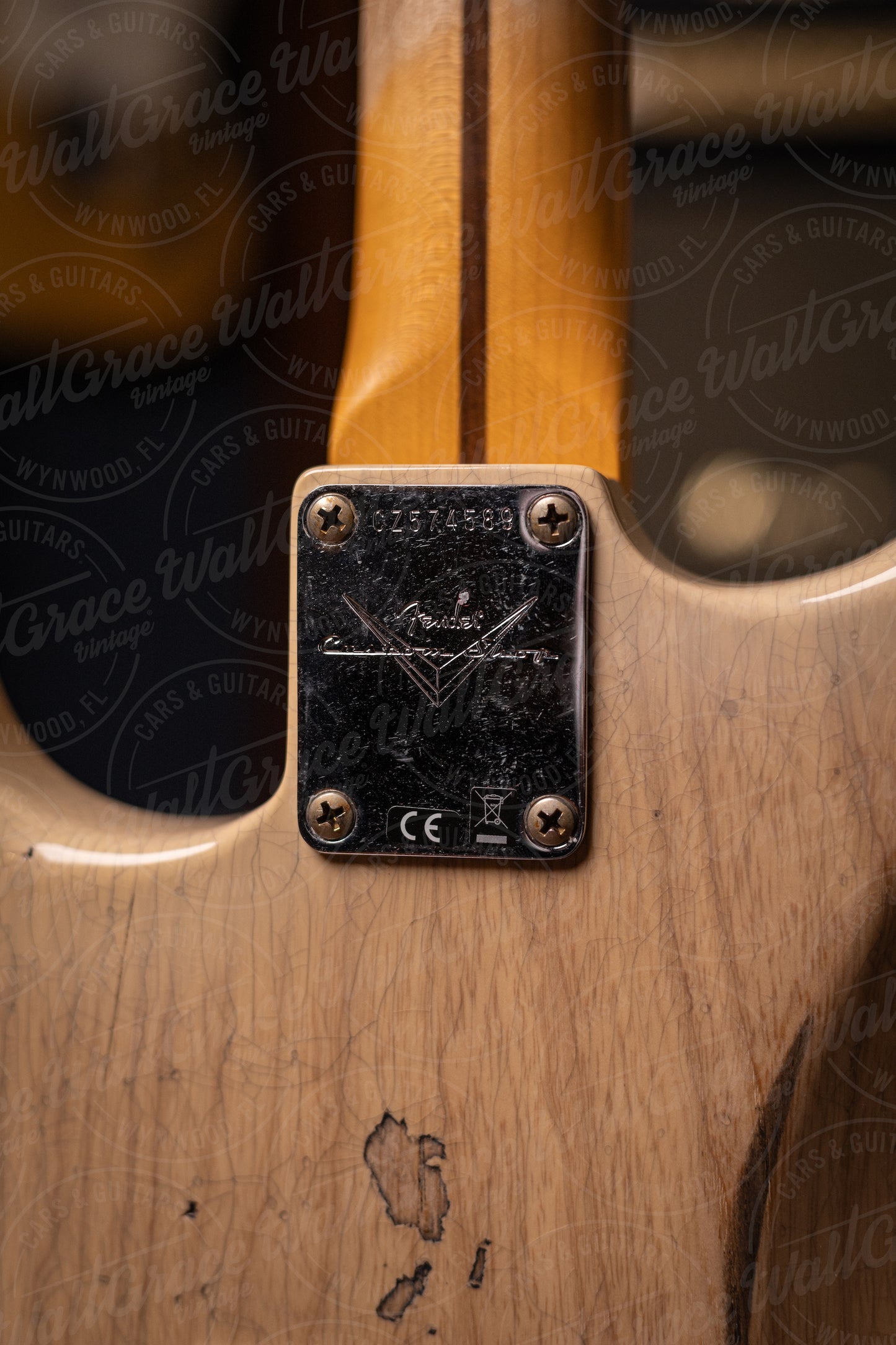 Fender Custom Shop '58 Stratocaster Relic Electric Guitar - Natural Blonde
