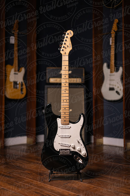 1993 Fender 40th Anniversary Standard Stratocaster Electric Guitar - Black