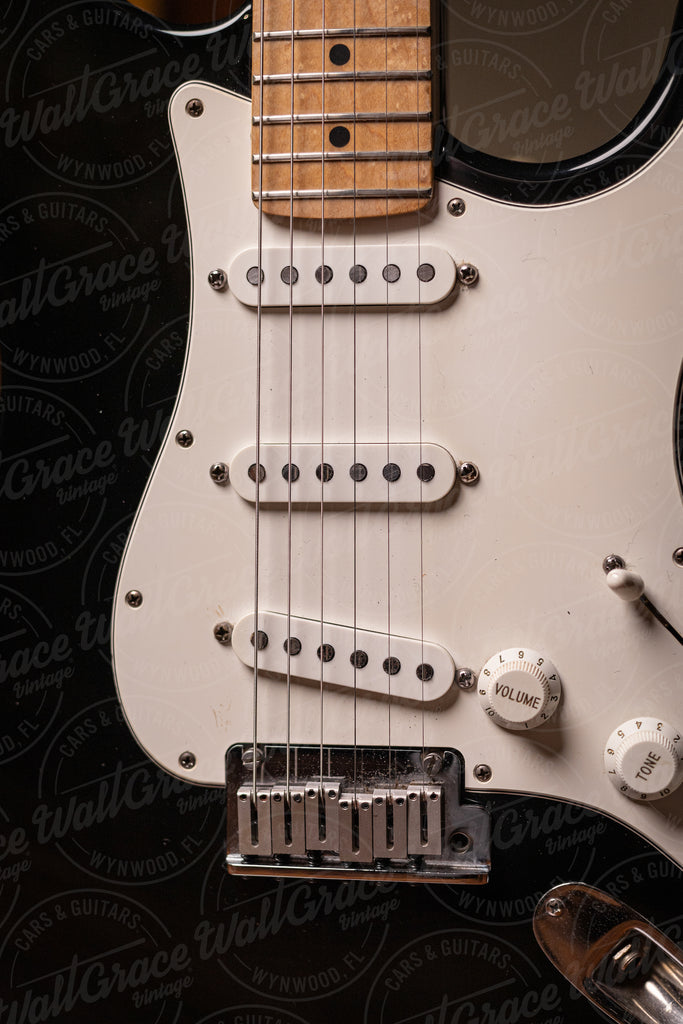 1993 Fender 40th Anniversary Standard Stratocaster Electric Guitar - Black