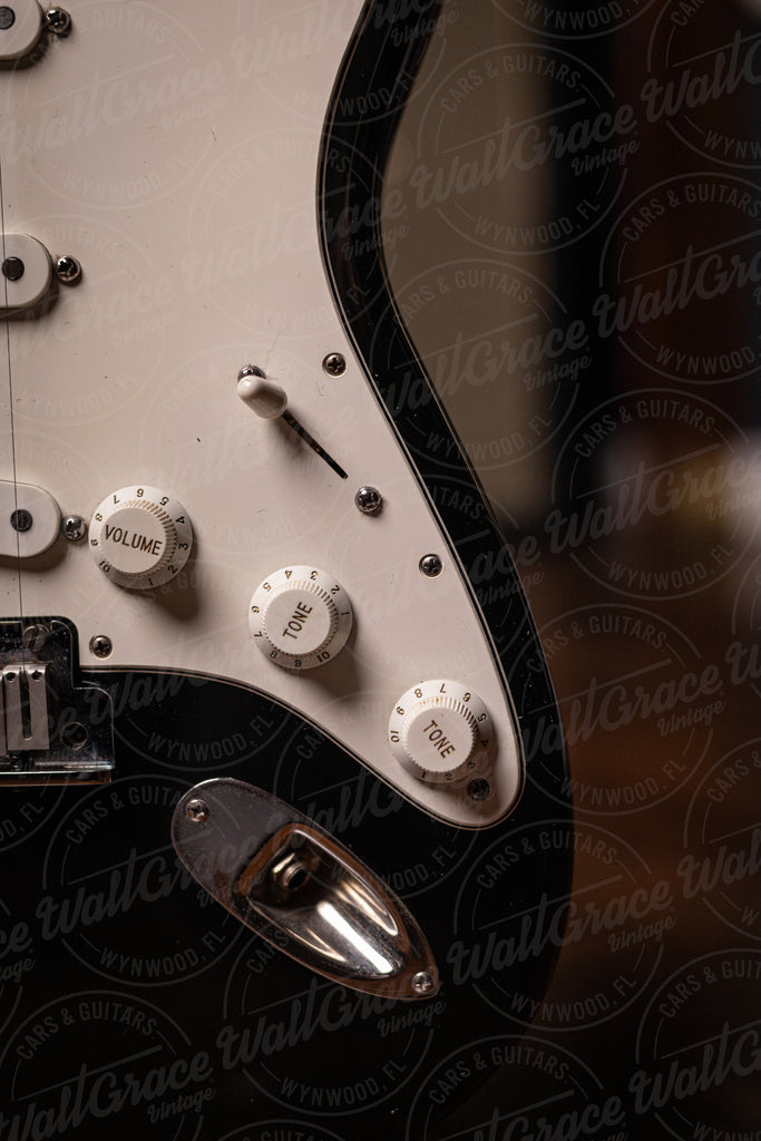 1993 Fender 40th Anniversary Standard Stratocaster Electric Guitar - Black