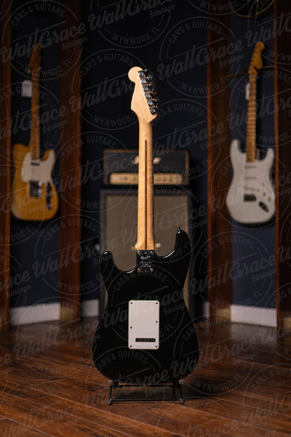 1993 Fender 40th Anniversary Standard Stratocaster Electric Guitar - Black